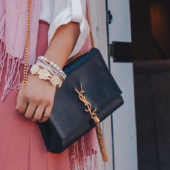 YSL clutch golden chain crossbody - Picture 2 of 7